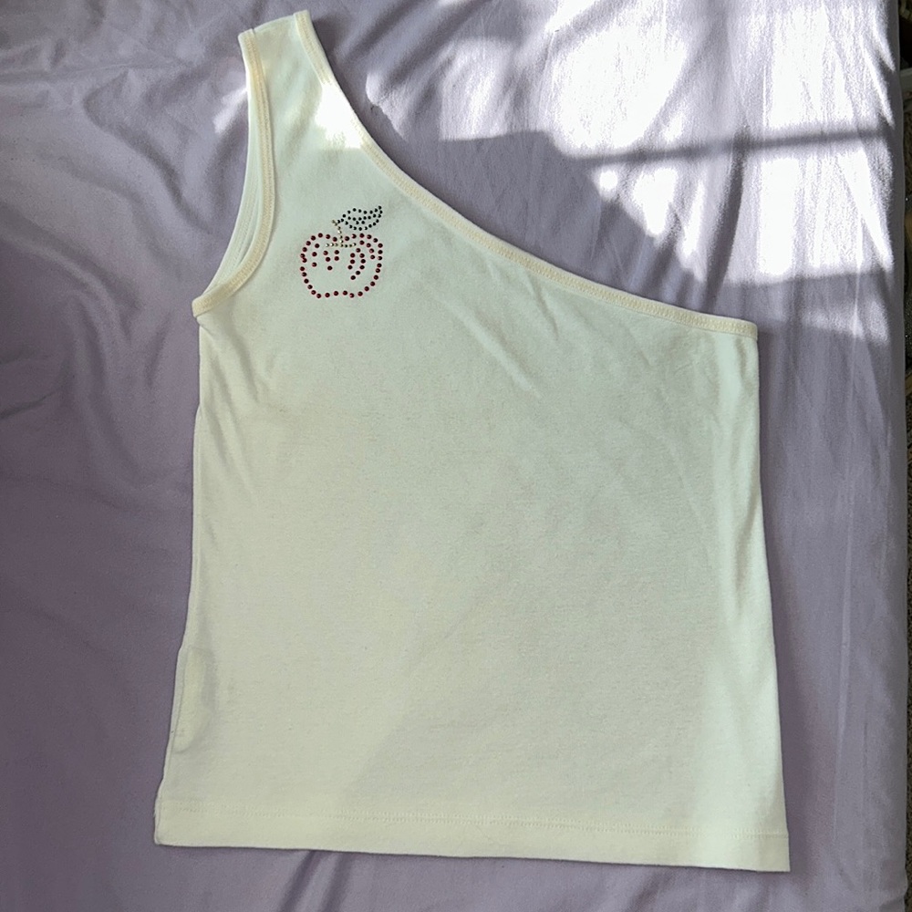 Y2K one shoulder top